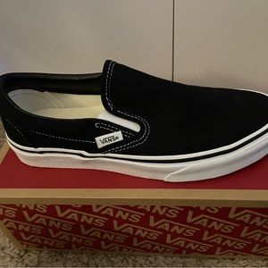 Black Vans 6.5 women/5mens